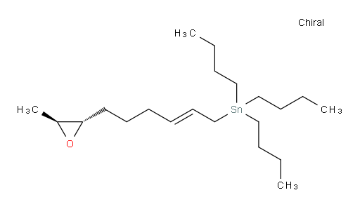 三丁基((E)-6-((2S,3S)-3-甲基环氧乙烷-2-基)己-2-烯-1-基)锡烷