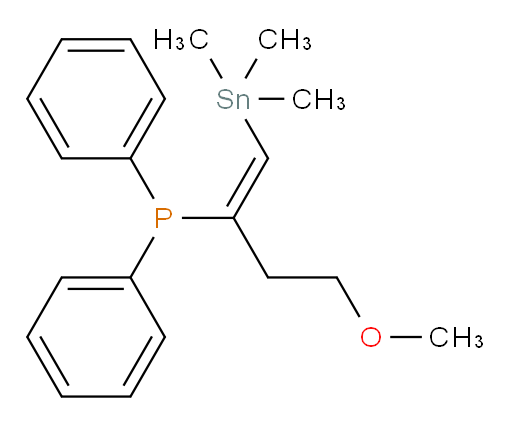 (Z)-(4-methoxy-1-(trimethylstannyl)but-1-en-2-yl)diphenylphosphine