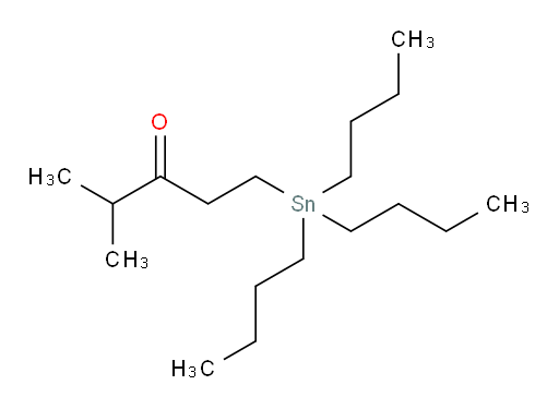 4-methyl-1-(tributylstannyl)pentan-3-one