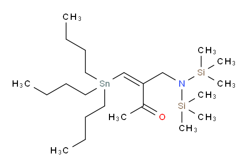 (Z)-3-((bis(trimethylsilyl)amino)methyl)-4-(tributylstannyl)but-3-en-2-one