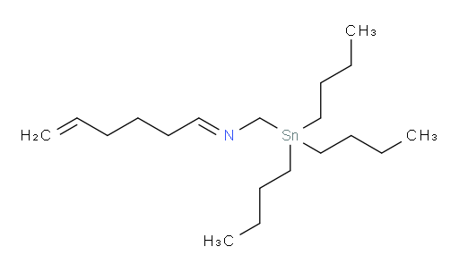 (E)-N-(hex-5-en-1-ylidene)-1-(tributylstannyl)methanamine