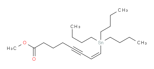 (Z)-methyl 8-(tributylstannyl)oct-7-en-5-ynoate