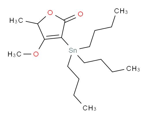 4-methoxy-5-methyl-3-(tributylstannyl)furan-2(5H)-one