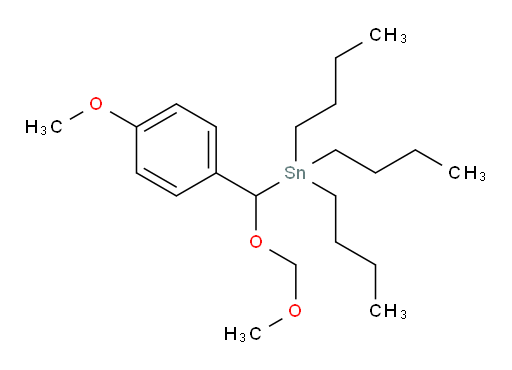 tributyl((methoxymethoxy)(4-methoxyphenyl)methyl)stannane