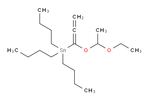 tributyl(1-(1-ethoxyethoxy)propa-1,2-dien-1-yl)stannane