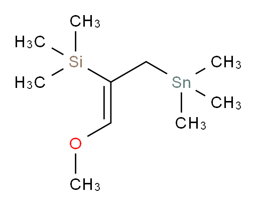 (Z)-(1-methoxy-3-(trimethylstannyl)prop-1-en-2-yl)trimethylsilane