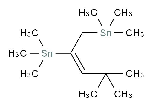 (E)-(4,4-dimethylpent-2-ene-1,2-diyl)bis(trimethylstannane)