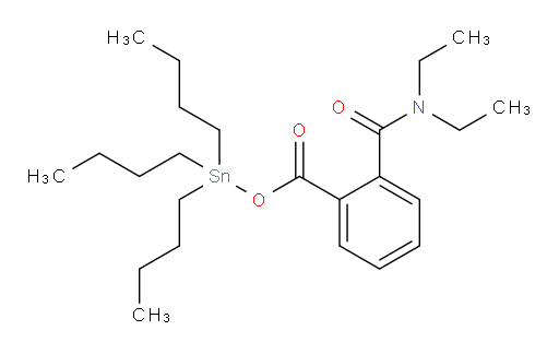 tributylstannyl 2-(diethylcarbamoyl)benzoate