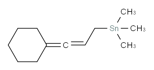 (3-cyclohexylideneallyl)trimethylstannane