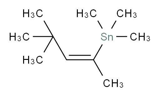 (Z)-(4,4-dimethylpent-2-en-2-yl)trimethylstannane