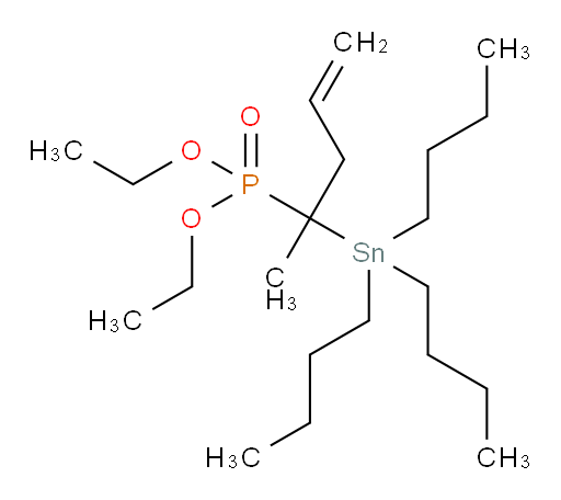 diethyl (2-(tributylstannyl)pent-4-en-2-yl)phosphonate