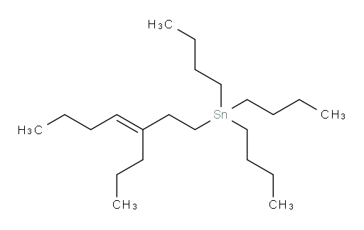 (E)-三丁基(3-丙基庚-3-烯-1-基)锡烷