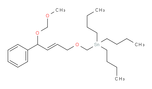 (E)-11,11-dibutyl-5-phenyl-2,4,9-trioxa-11-stannapentadec-6-ene