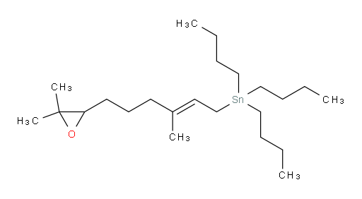 (E)-tributyl(6-(3,3-dimethyloxiran-2-yl)-3-methylhex-2-en-1-yl)stannane