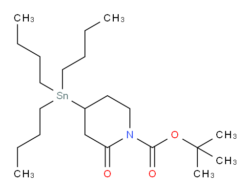 tert-butyl 2-oxo-4-(tributylstannyl)piperidine-1-carboxylate