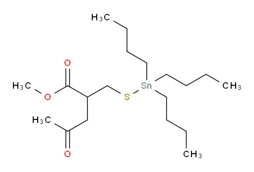 methyl 4-oxo-2-(((tributylstannyl)thio)methyl)pentanoate