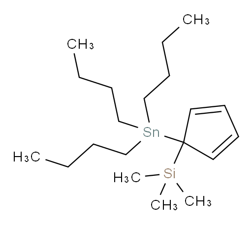 trimethyl(1-(tributylstannyl)cyclopenta-2,4-dien-1-yl)silane