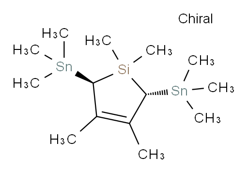 (2R,5R)-1,1,3,4-tetramethyl-2,5-bis(trimethylstannyl)-2,5-dihydro-1H-silole