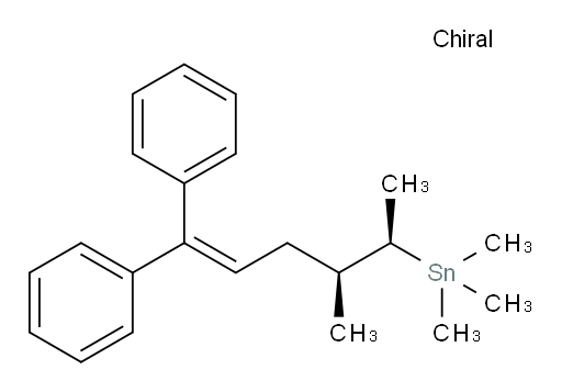 trimethyl((2R,3S)-3-methyl-6,6-diphenylhex-5-en-2-yl)stannane