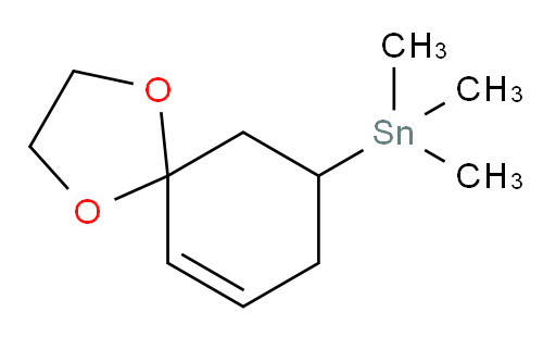 trimethyl(1,4-dioxaspiro[4.5]dec-9-en-7-yl)stannane