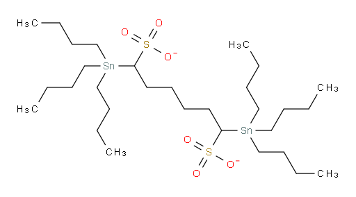 1,6-bis(tributylstannyl)hexane-1,6-disulfonate