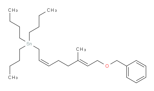 ((2Z,6E)-8-(benzyloxy)-6-methylocta-2,6-dien-1-yl)tributylstannane