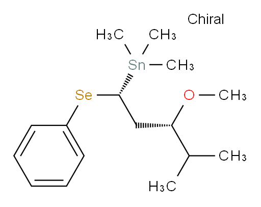 ((1R,3S)-3-methoxy-4-methyl-1-(phenylselanyl)pentyl)trimethylstannane