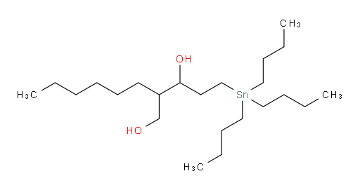 2-hexyl-5-(tributylstannyl)pentane-1,3-diol