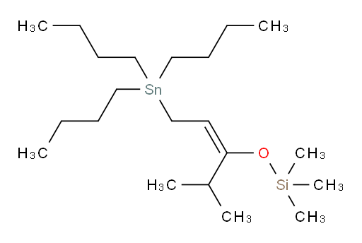 (E)-trimethyl((4-methyl-1-(tributylstannyl)pent-2-en-3-yl)oxy)silane