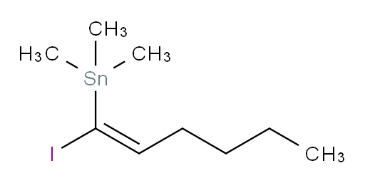(E)-(1-iodohex-1-en-1-yl)trimethylstannane