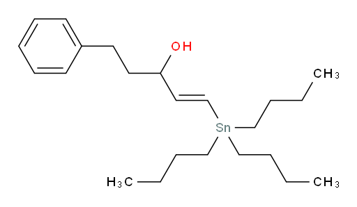 (E)-5-苯基-1-(三丁基锡基)戊-1-烯-3-醇