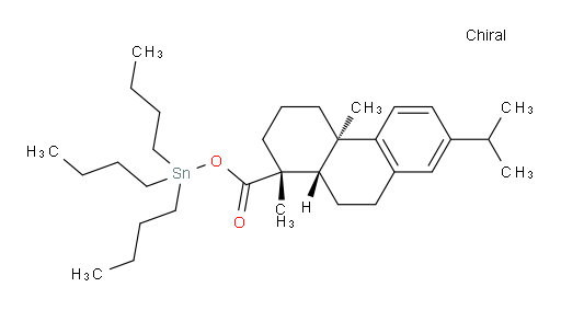 (1R,4aR,10aS)-tributylstannyl 7-isopropyl-1,4a-dimethyl-1,2,3,4,4a,9,10,10a-octahydrophenanthrene-1-carboxylate