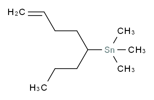 trimethyl(oct-7-en-4-yl)stannane