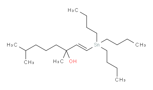 (E)-3,7-dimethyl-1-(tributylstannyl)oct-1-en-3-ol