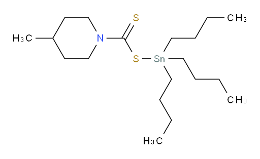 tributylstannyl 4-methylpiperidine-1-carbodithioate