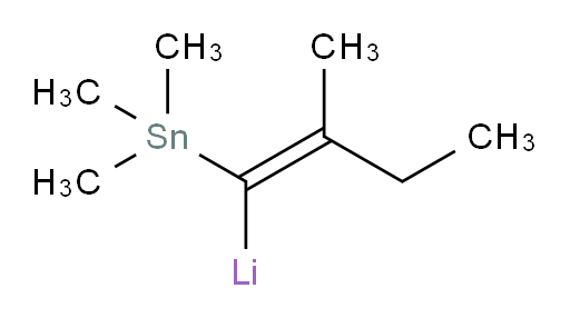 (E)-(2-methyl-1-(trimethylstannyl)but-1-en-1-yl)lithium