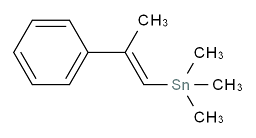 (E)-trimethyl(2-phenylprop-1-en-1-yl)stannane