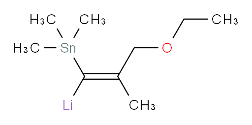 (Z)-(3-ethoxy-2-methyl-1-(trimethylstannyl)prop-1-en-1-yl)lithium