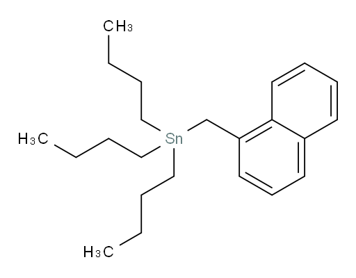 tributyl(naphthalen-1-ylmethyl)stannane