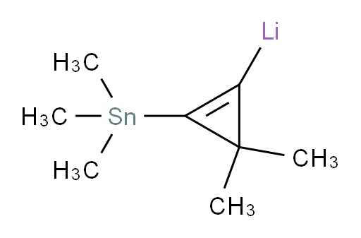 (3,3-dimethyl-2-(trimethylstannyl)cycloprop-1-en-1-yl)lithium