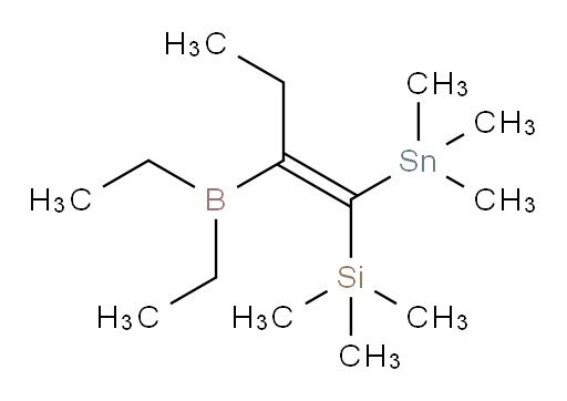 (Z)-(2-(diethylboryl)-1-(trimethylstannyl)but-1-en-1-yl)trimethylsilane