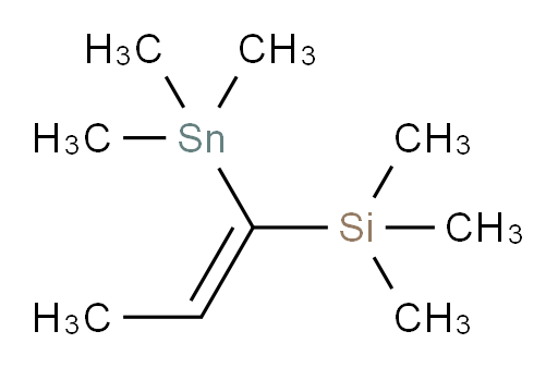 (Z)-trimethyl(1-(trimethylstannyl)prop-1-en-1-yl)silane