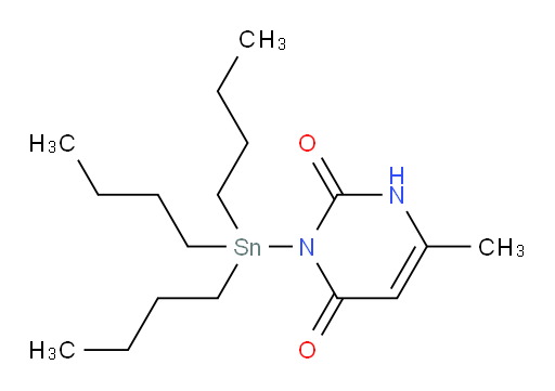 6-methyl-3-(tributylstannyl)pyrimidine-2,4(1H,3H)-dione