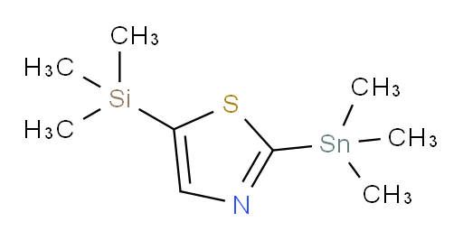 5-(trimethylsilyl)-2-(trimethylstannyl)thiazole