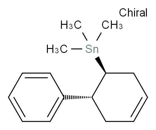 三甲基((1R,2S)-1,2,3,6-四氢-[1,1'-联苯]-2-基)锡烷