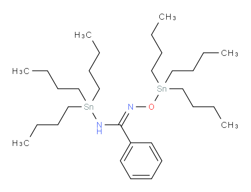 (E)-N-(tributylstannyl)-N'-((tributylstannyl)oxy)benzimidamide