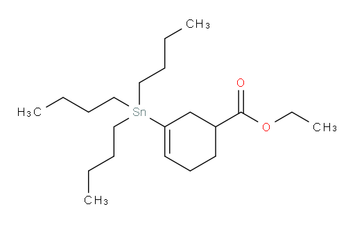 ethyl 3-(tributylstannyl)cyclohex-3-enecarboxylate