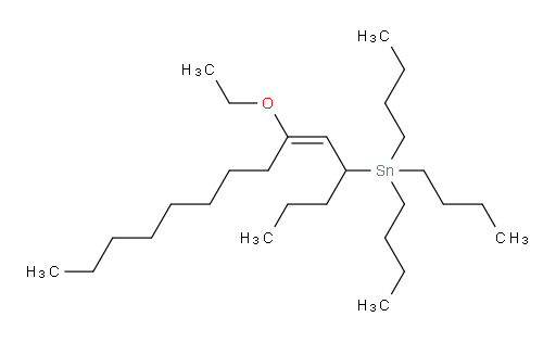 (E)-tributyl(6-ethoxytetradec-5-en-4-yl)stannane