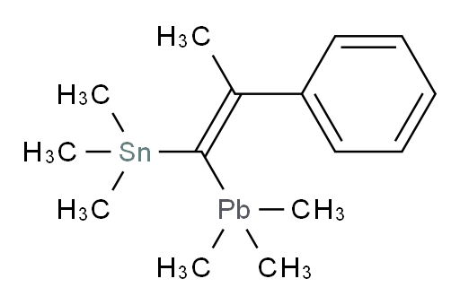 (Z)-trimethyl(2-phenyl-1-(trimethylplumbyl)prop-1-en-1-yl)stannane