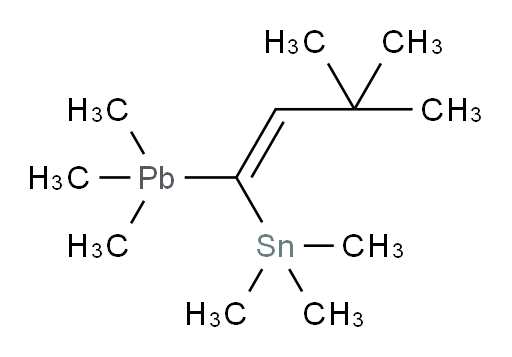 (E)-(3,3-dimethyl-1-(trimethylplumbyl)but-1-en-1-yl)trimethylstannane